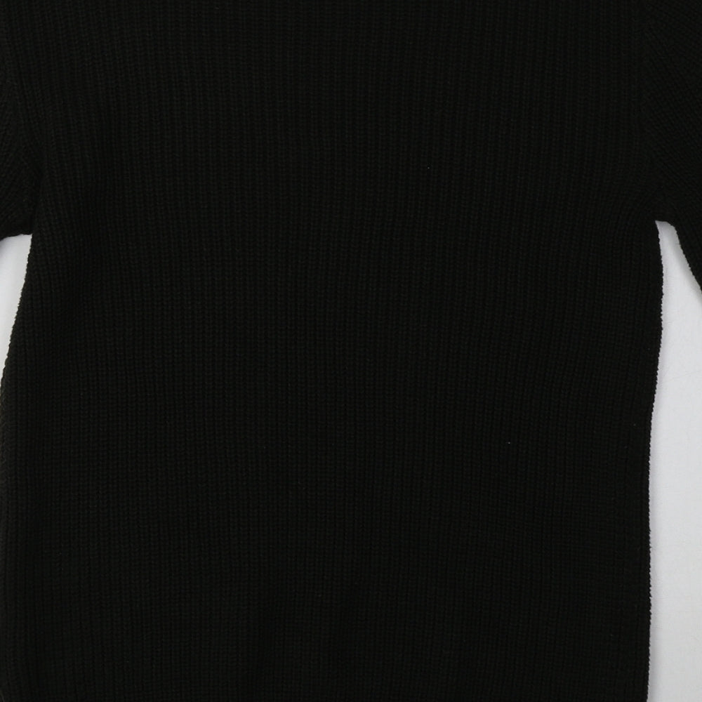 H&M Womens Green  Acrylic Pullover Sweatshirt Size M  Pullover
