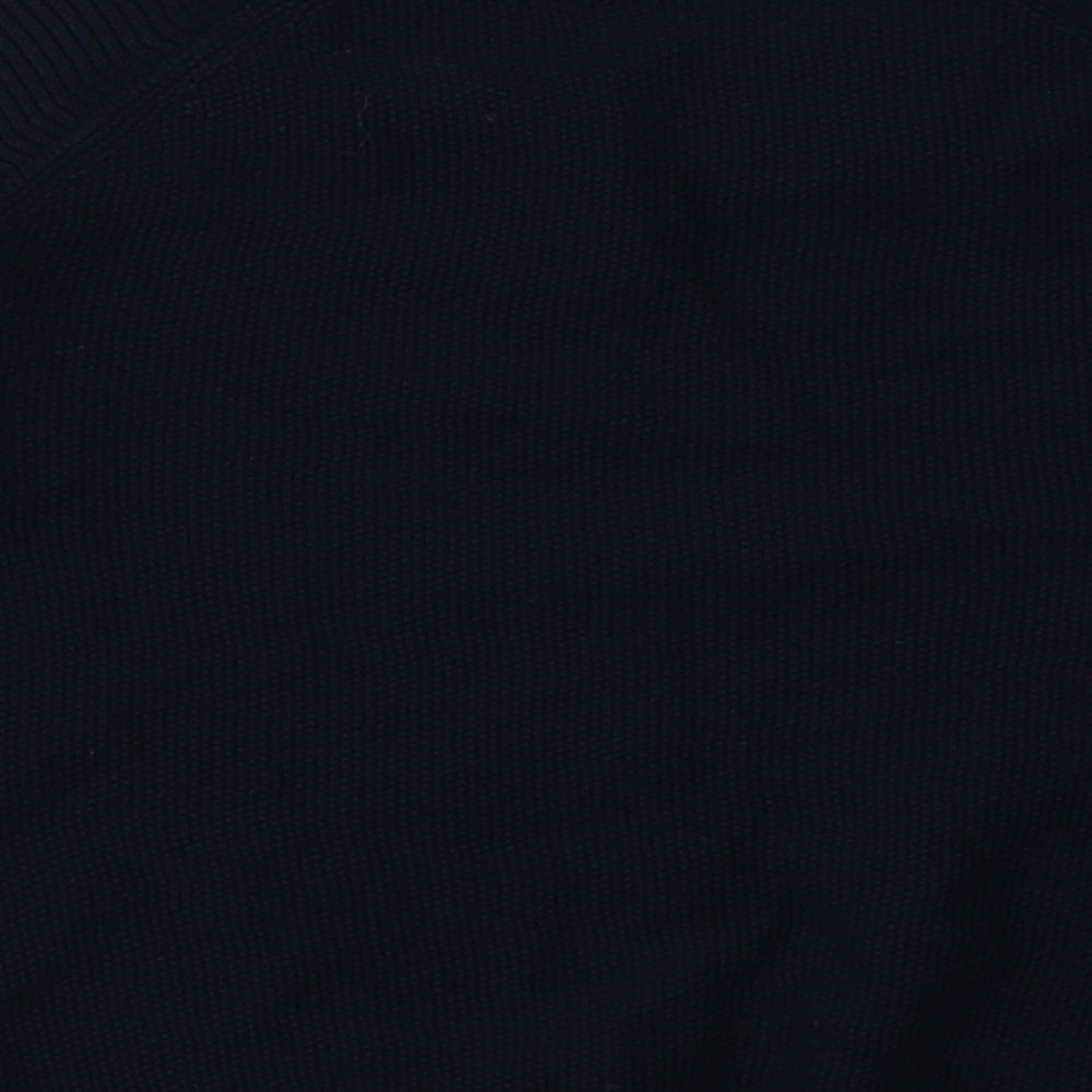 NEXT Boys Blue  Cotton Basic Casual Size 7 Years Crew Neck Pullover