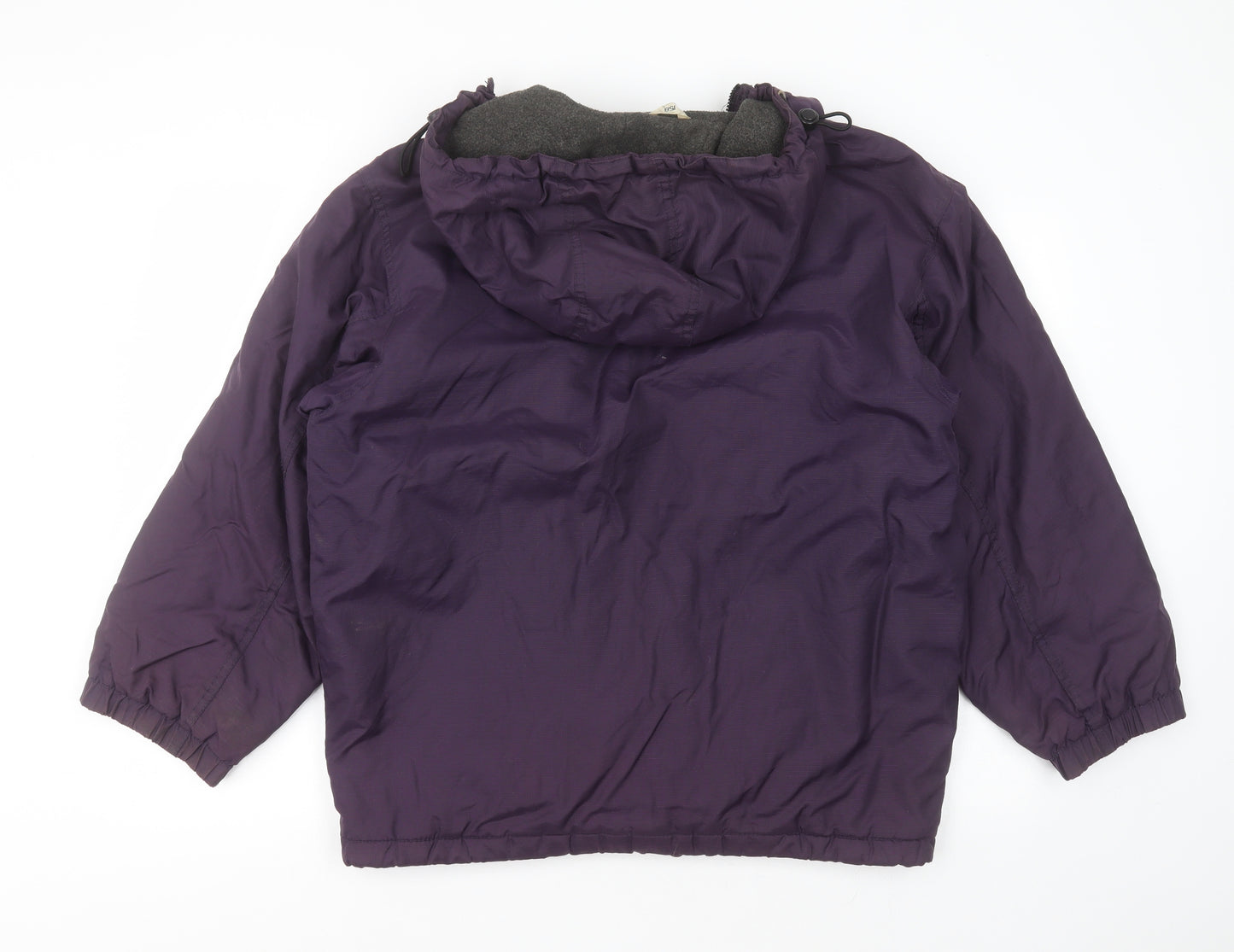 C&A Girls Purple   Jacket Coat Size 13 Years  Zip