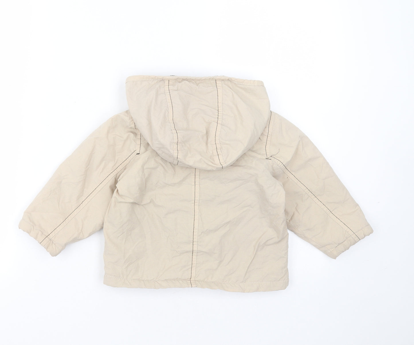 Mothercare Baby Beige   Jacket  Size 18-24 Months   Zip