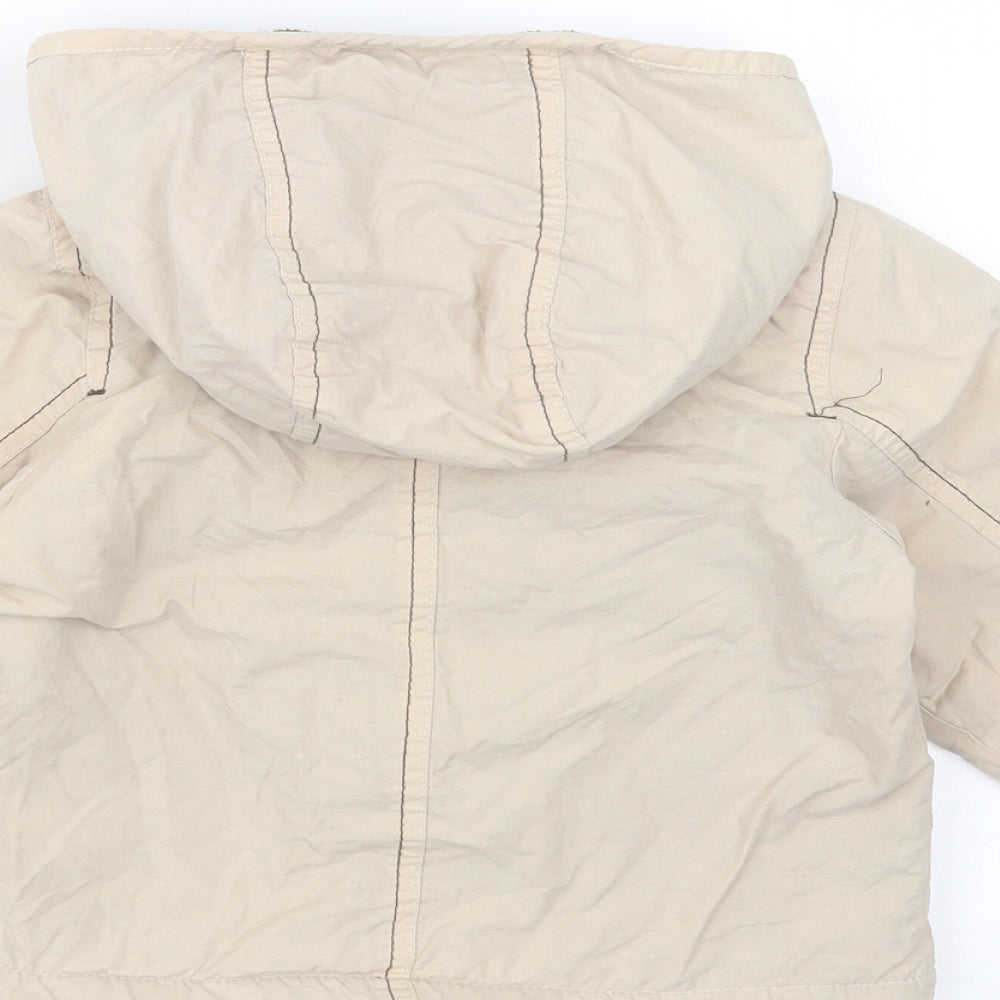 Mothercare Baby Beige   Jacket  Size 18-24 Months   Zip