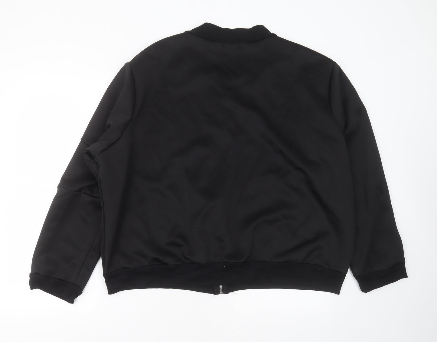Boohoo Womens Black   Jacket  Size 26  Zip