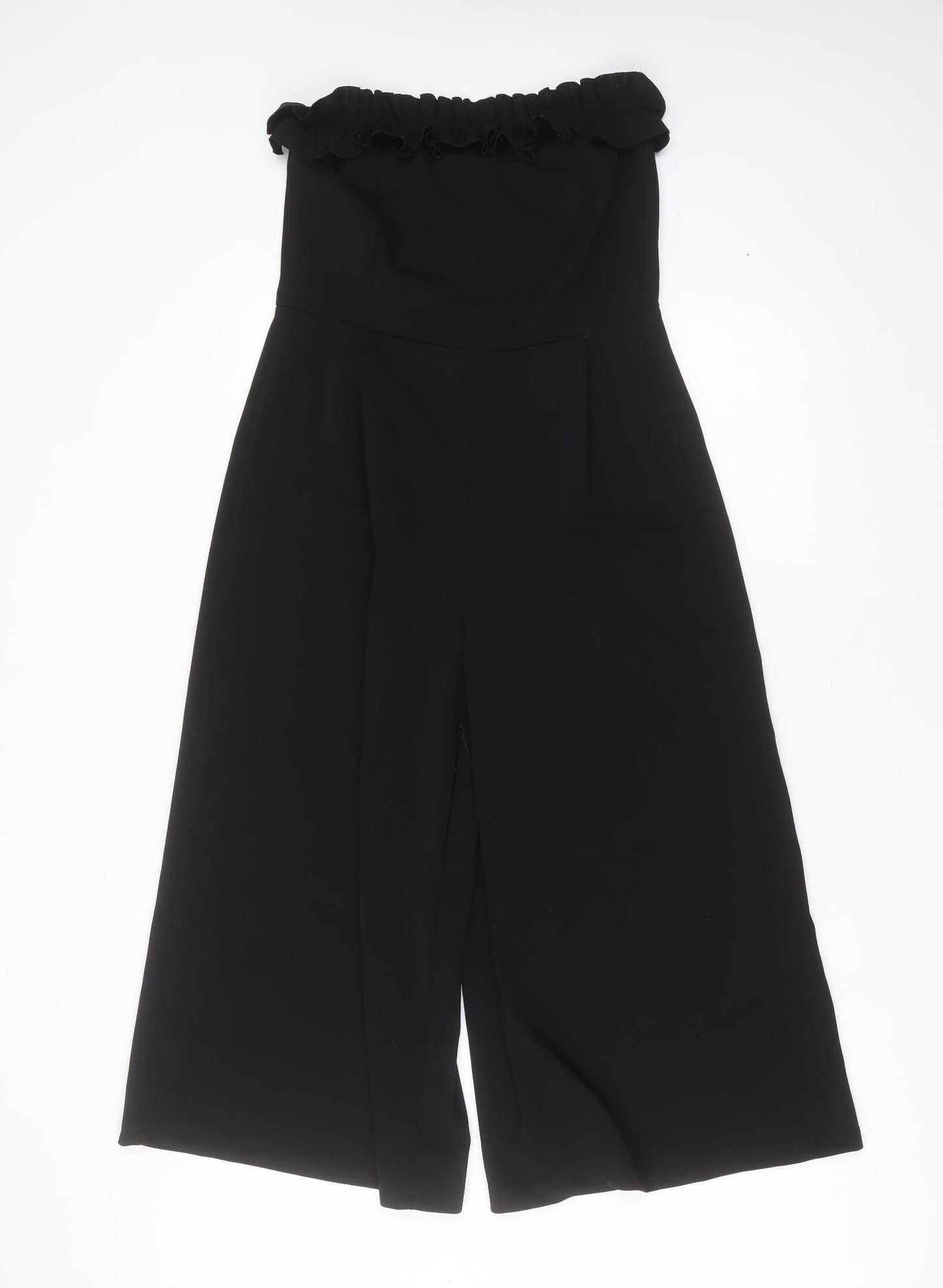 coco & company Womens Black  Polyester Jumpsuit One-Piece Size M L21 in