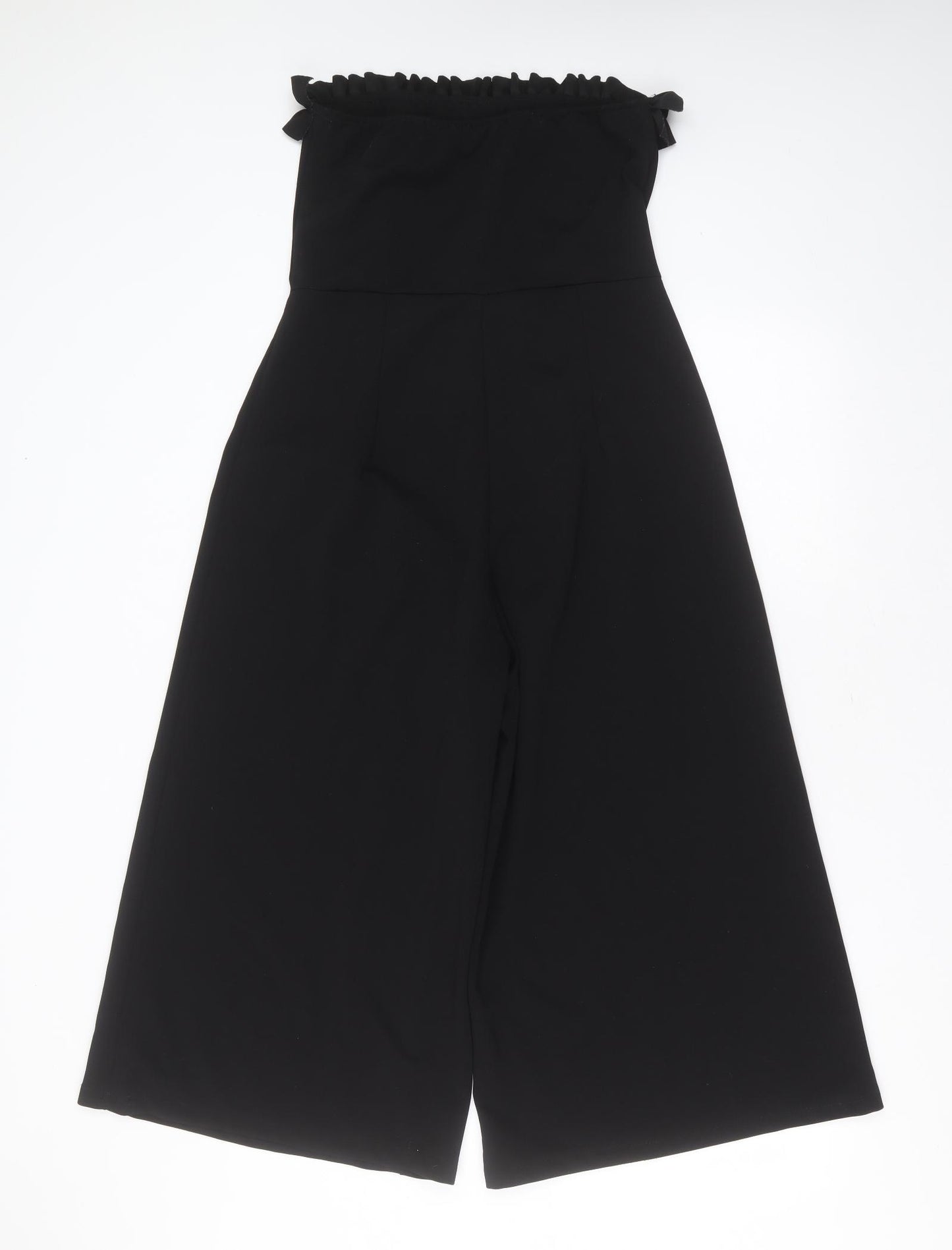 coco & company Womens Black  Polyester Jumpsuit One-Piece Size M L21 in
