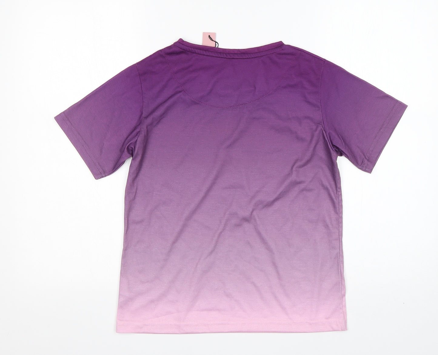 Dfnd Girls Multicoloured  Polyester Basic T-Shirt Size 11-12 Years Round Neck