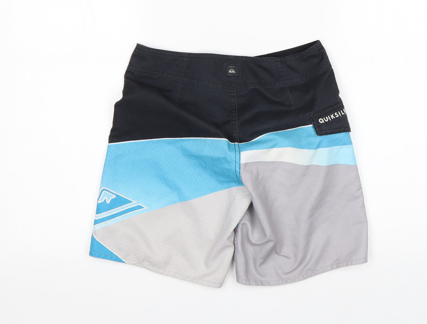 quicksilver Mens Multicoloured  Polyester Athletic Shorts Size 24 L8 in Regular  - Swim Shorts