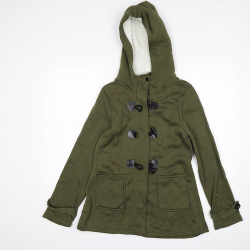 Preworn Womens Green   Full Zip Hoodie Size S