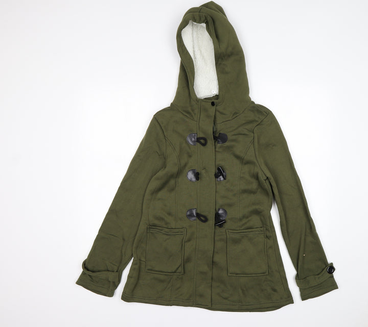Preworn Womens Green   Full Zip Hoodie Size S