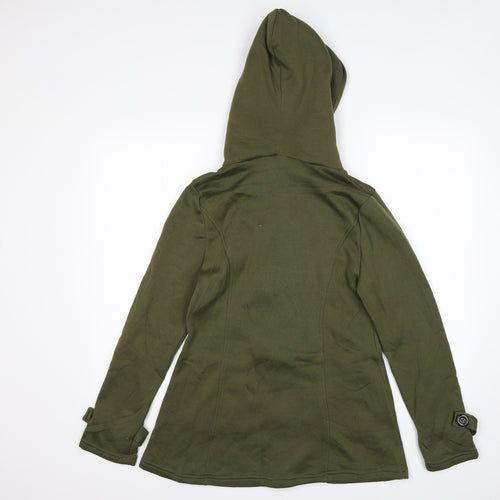 Preworn Womens Green   Full Zip Hoodie Size S