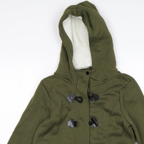 Preworn Womens Green   Full Zip Hoodie Size S