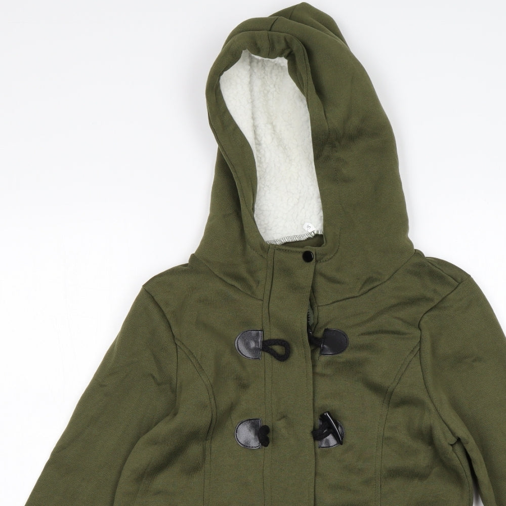Preworn Womens Green   Full Zip Hoodie Size S