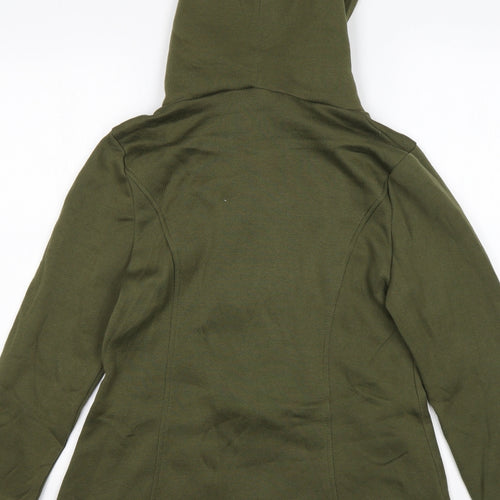 Preworn Womens Green   Full Zip Hoodie Size S