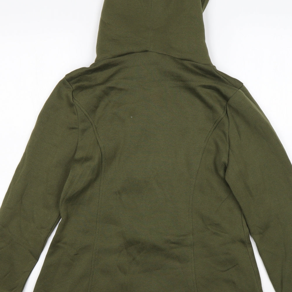 Preworn Womens Green   Full Zip Hoodie Size S