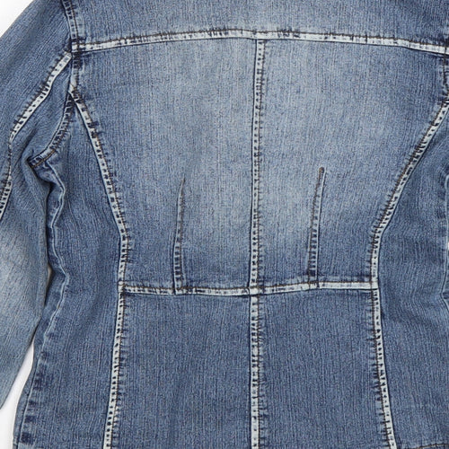 Zone Libre Womens Blue   Jacket  Size S