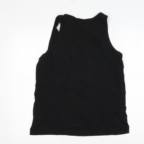 FSBN Mens Black   Basic Tank Size S Round Neck