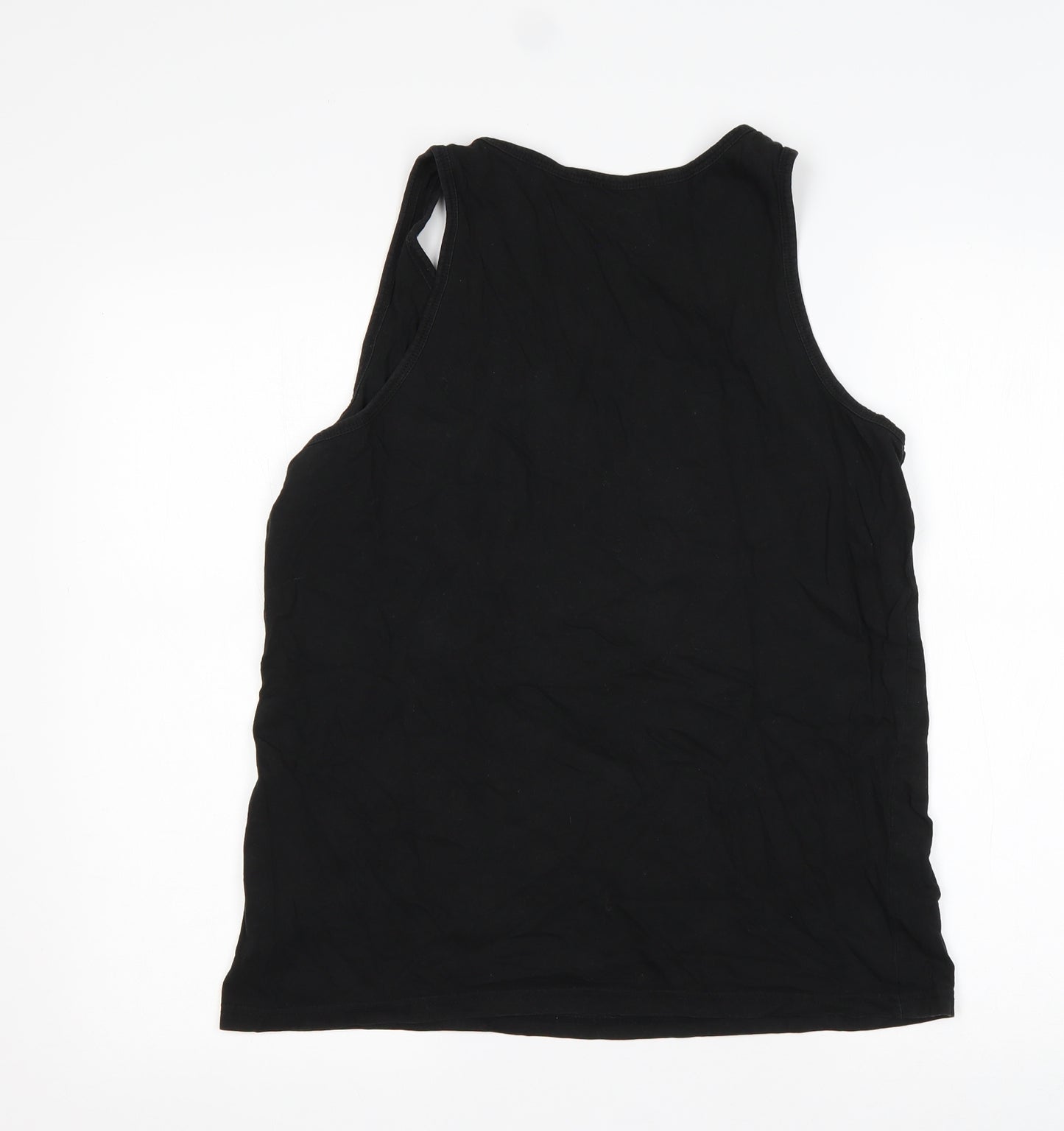 FSBN Mens Black   Basic Tank Size S Round Neck