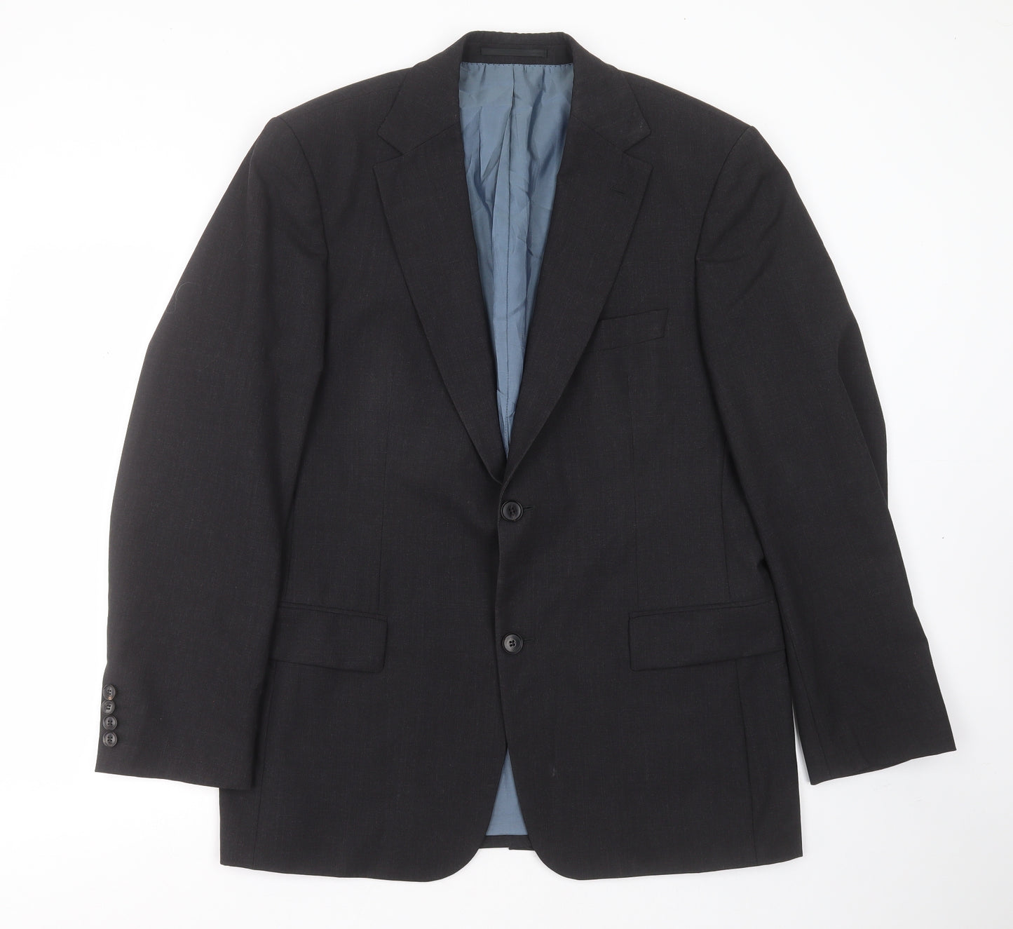 Boss Mens Grey  Wool Jacket Suit Jacket Size 42