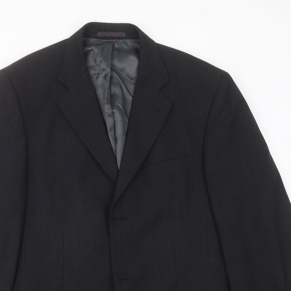 Ted Baker Mens Grey  Wool Jacket Suit Jacket Size 40