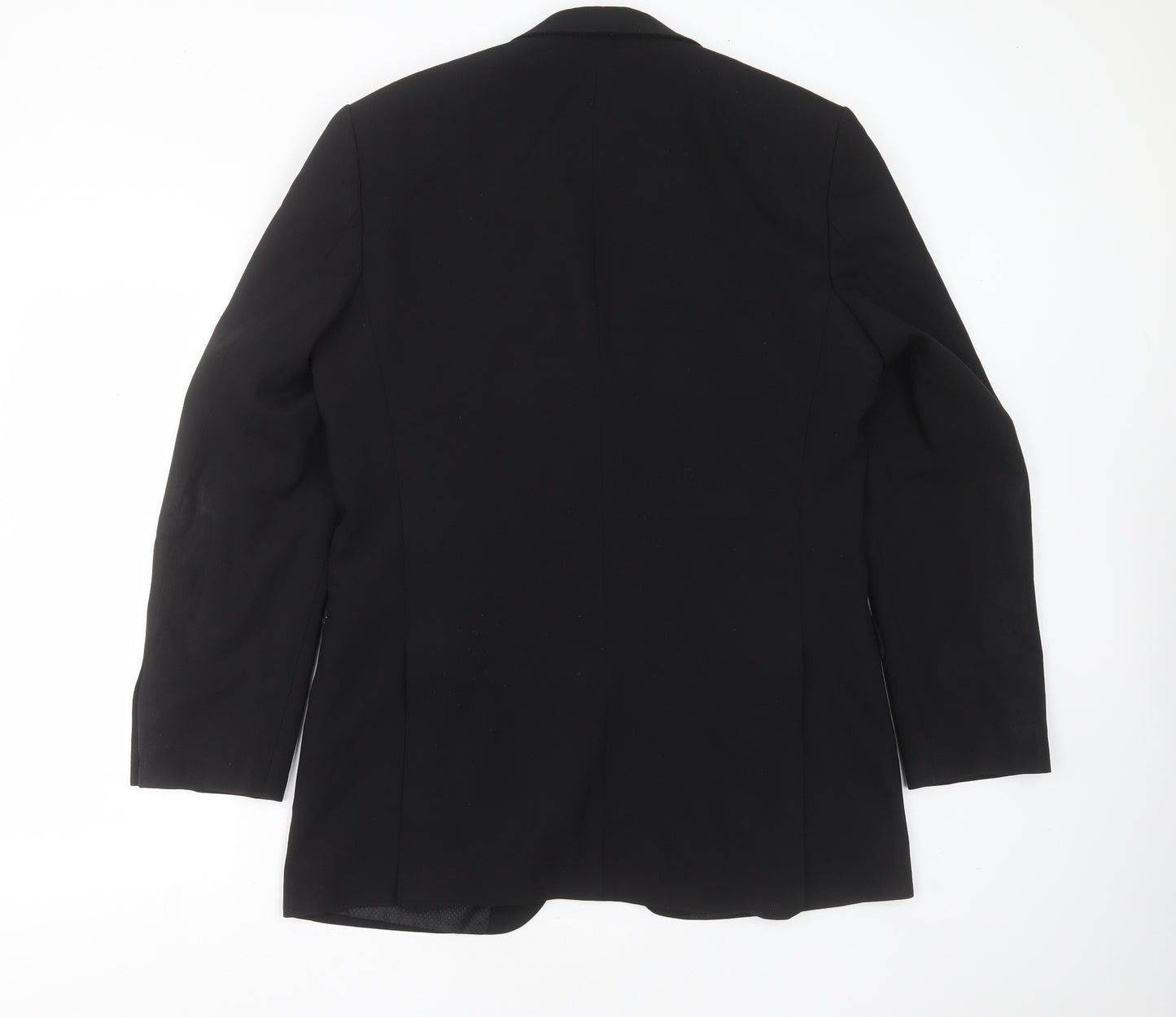 Karl Jackson  Mens Black  Polyester Jacket Suit Jacket Size 40