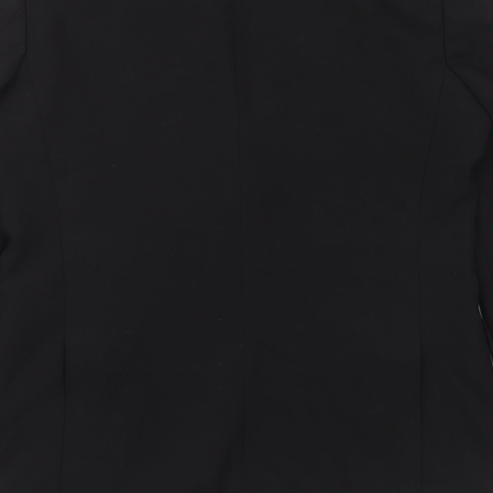 Karl Jackson  Mens Black  Polyester Jacket Suit Jacket Size 40