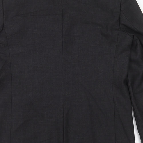 taylor & hodge Mens Grey  Wool Jacket Suit Jacket Size 42