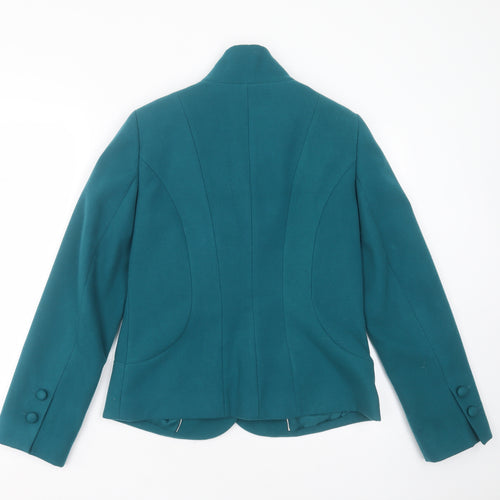 Sophie Gray Womens Green   Jacket Coat Size 10  Button
