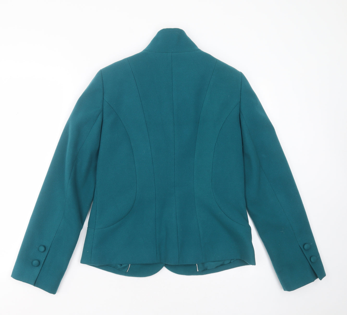 Sophie Gray Womens Green   Jacket Coat Size 10  Button