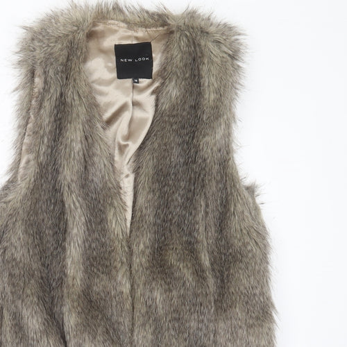 New Look Womens Grey   Gilet Jacket Size 10