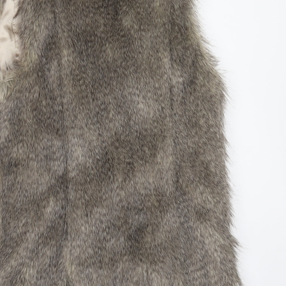 New Look Womens Grey   Gilet Jacket Size 10