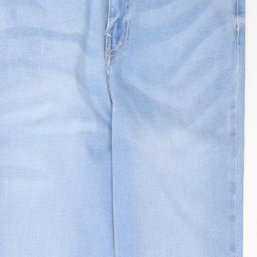 Bare Denim Womens Blue  Cotton Skinny Jeans Size 30 in L26 in Extra-Slim Zip