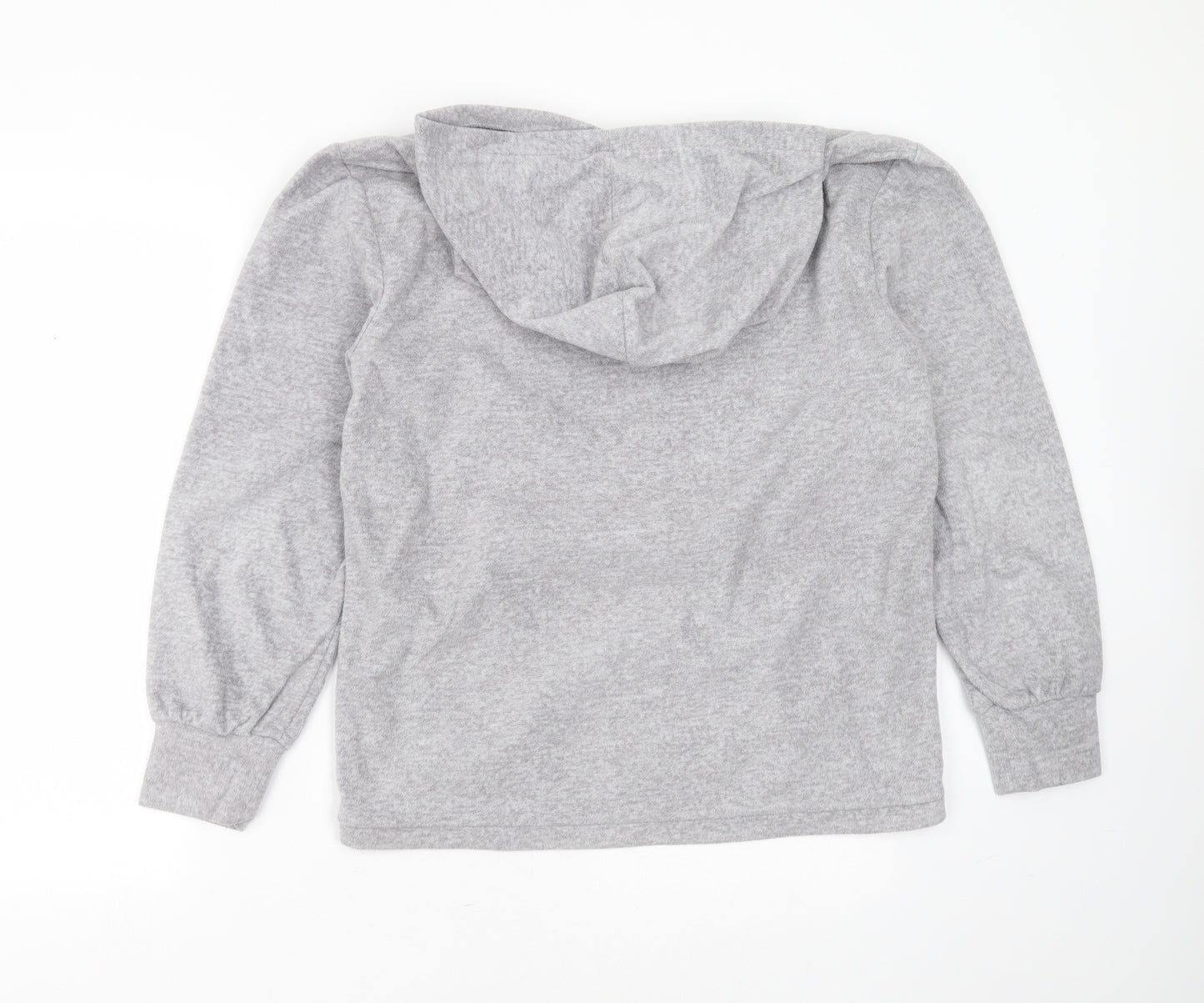 Onfire Womens Grey  Polyester Pullover Hoodie Size 12