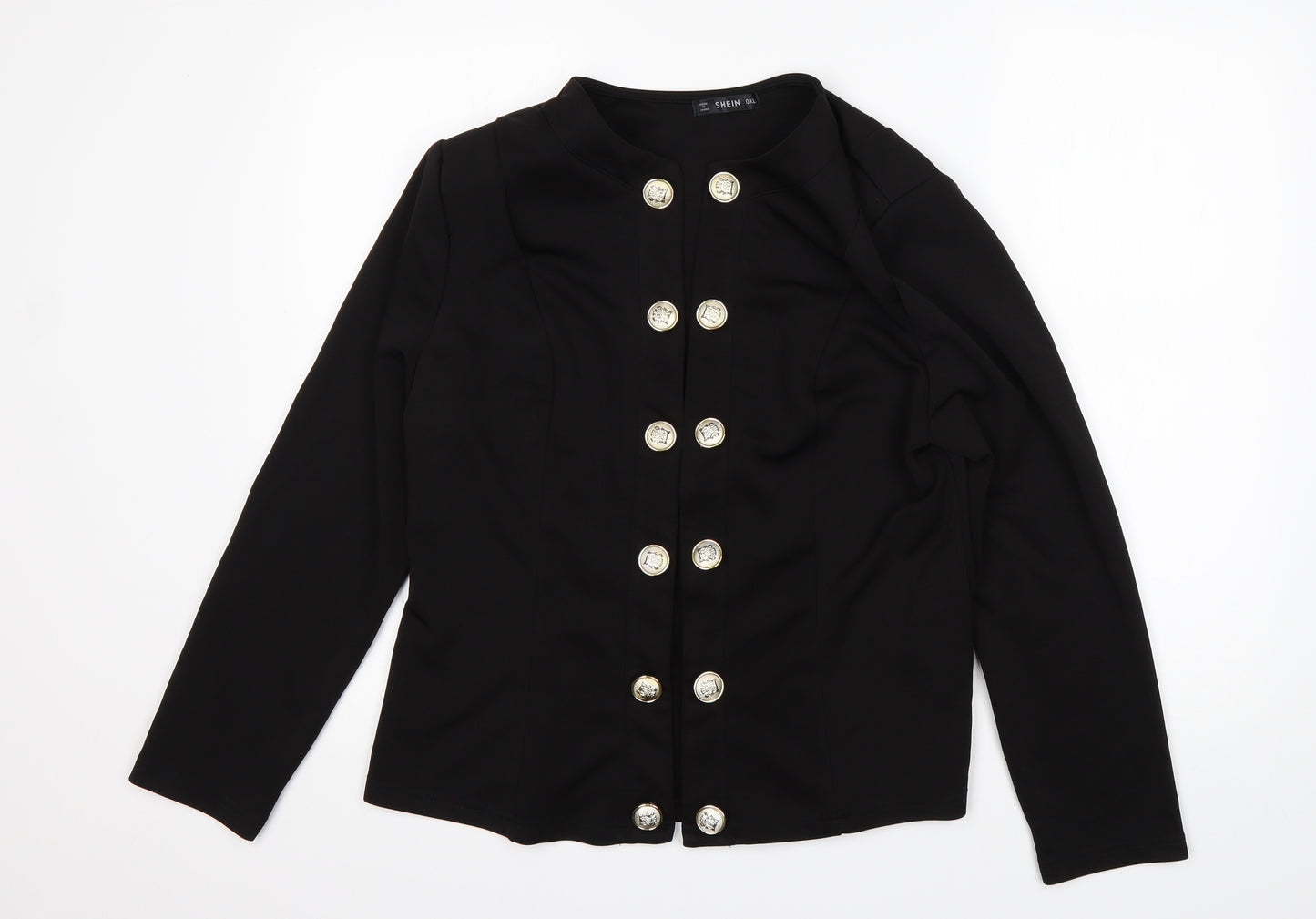 Shein  Womens Black   Jacket  Size XL