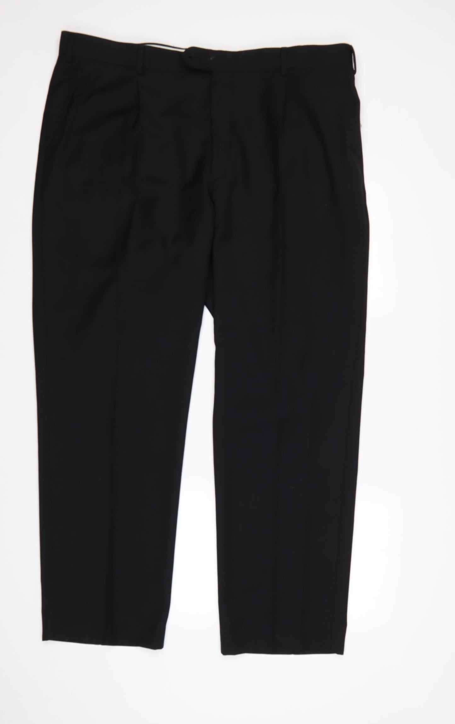 Burton Mens Black  Polyester Trousers  Size 42 L31 in Regular