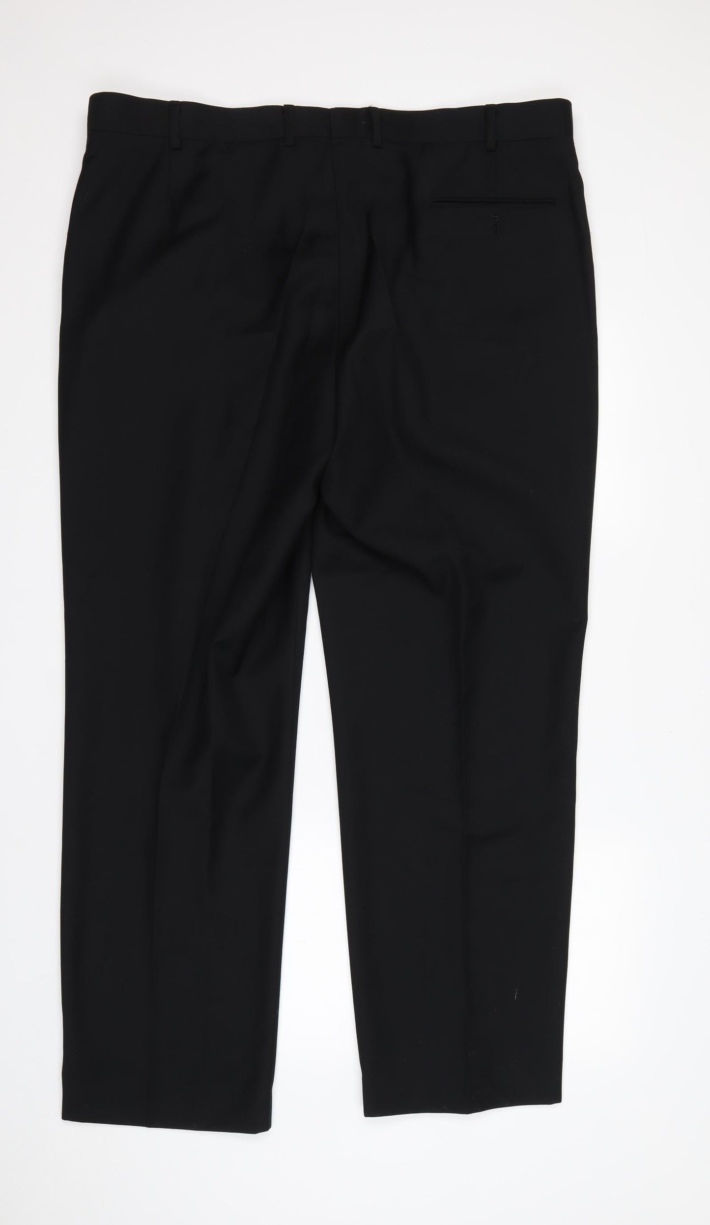 Burton Mens Black  Polyester Trousers  Size 42 L31 in Regular
