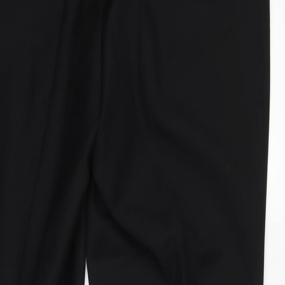Burton Mens Black  Polyester Trousers  Size 42 L31 in Regular