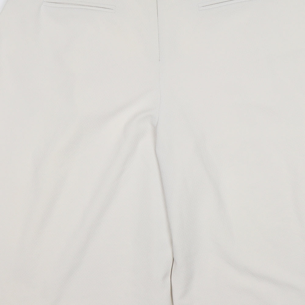 Atmosphere Womens White  Polyester Bermuda Shorts Size 16 L18 in Regular