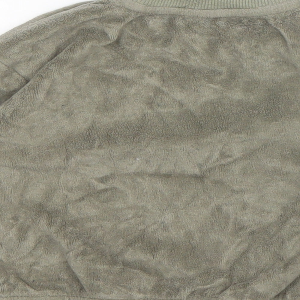 Primark Girls Green  Cotton Pullover Jumper Size 18-24 Months