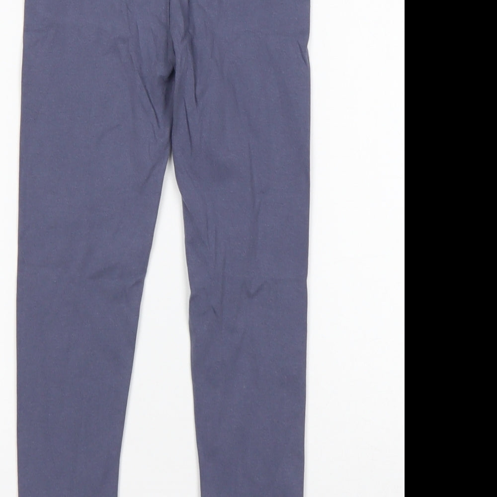 MANTARAY PRODUCTS Girls Grey Floral Cotton Sweatpants Trousers Size 6 Years  Regular  - Leggings