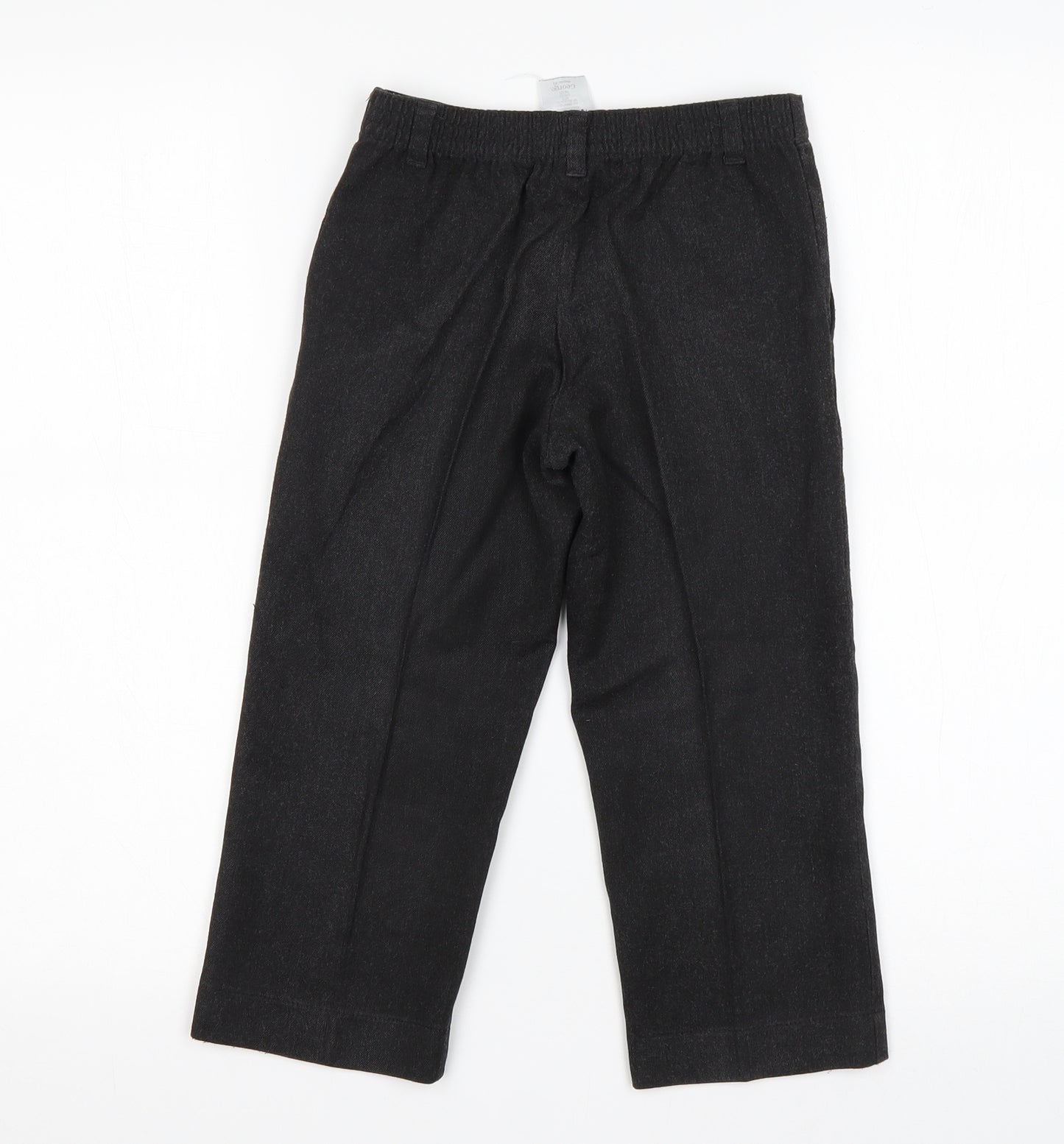 George Boys Grey  Polyester Dress Pants Trousers Size 6-7 Years  Regular