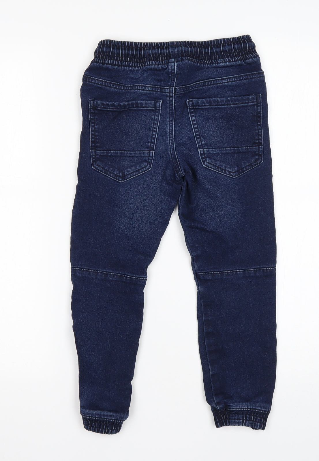 Primark Boys Blue  Cotton Skinny Jeans Size 5-6 Years  Regular