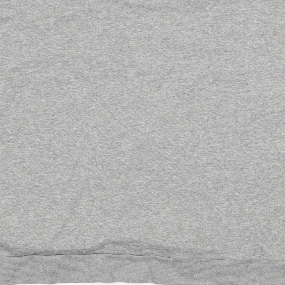 All Saints  Mens Grey  Cotton Pullover Sweatshirt Size XS