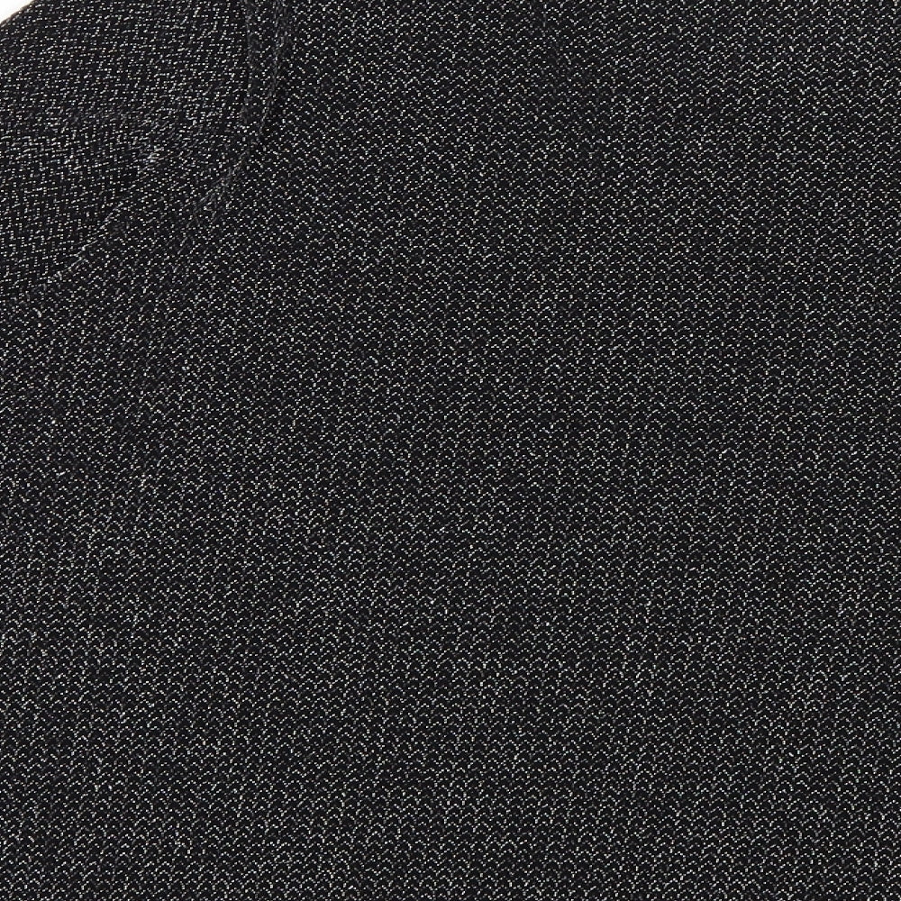 M&S Womens Multicoloured  Polyamide Basic Blouse Size 18 Round Neck