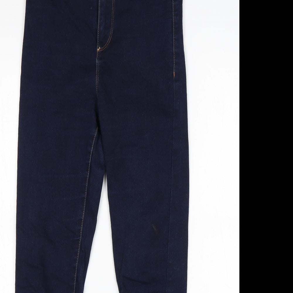 Denim Co Womens Blue  Cotton Skinny Jeans Size 8 L27 in Regular