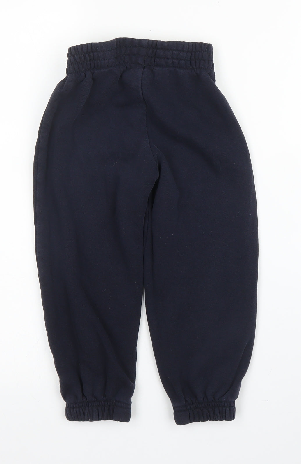 TU Boys Blue  Cotton Sweatpants Trousers Size 4 Years  Regular Drawstring - School