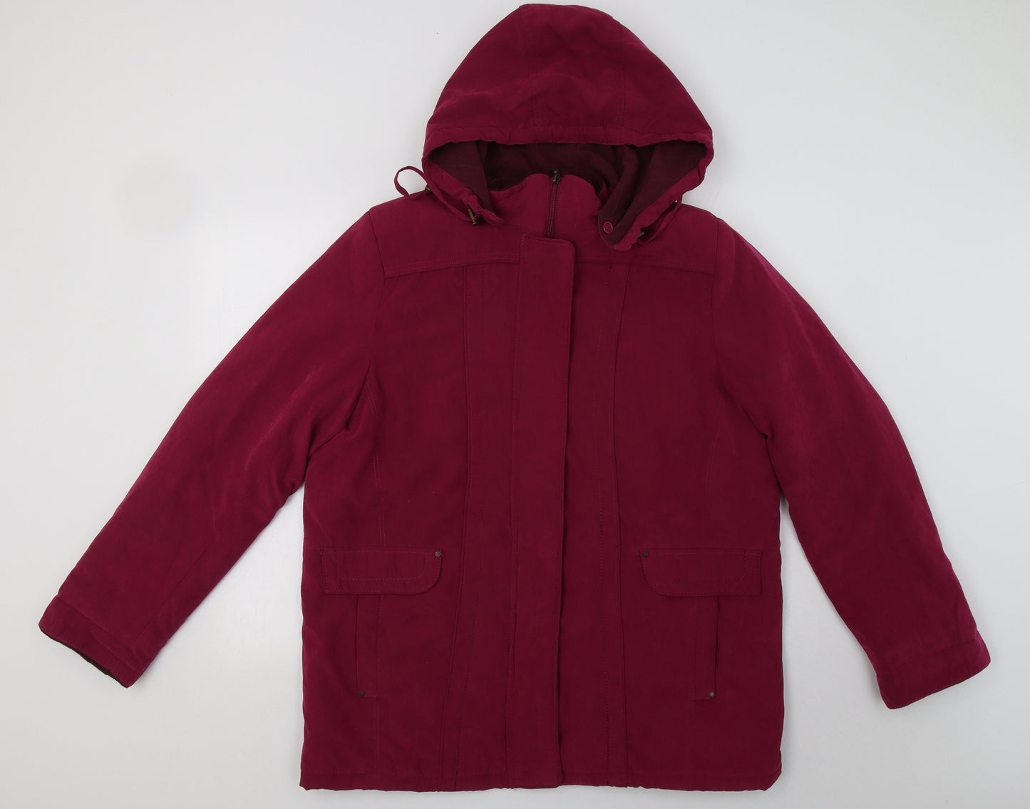Isle Womens Purple   Jacket  Size 16  Zip