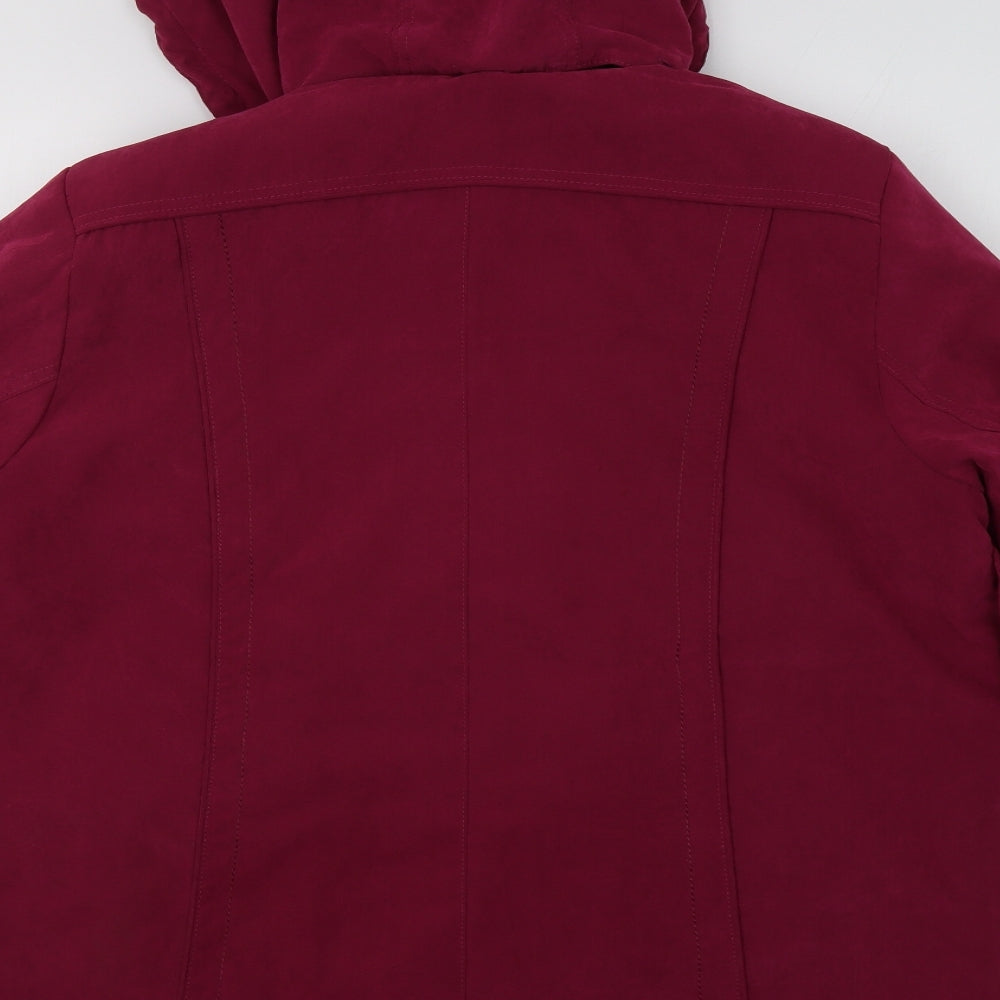 Isle Womens Purple   Jacket  Size 16  Zip