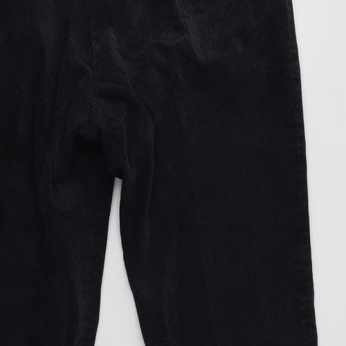 Greenw Mens Grey  Cotton Trousers  Size 34 L28 in Regular Hook & Loop
