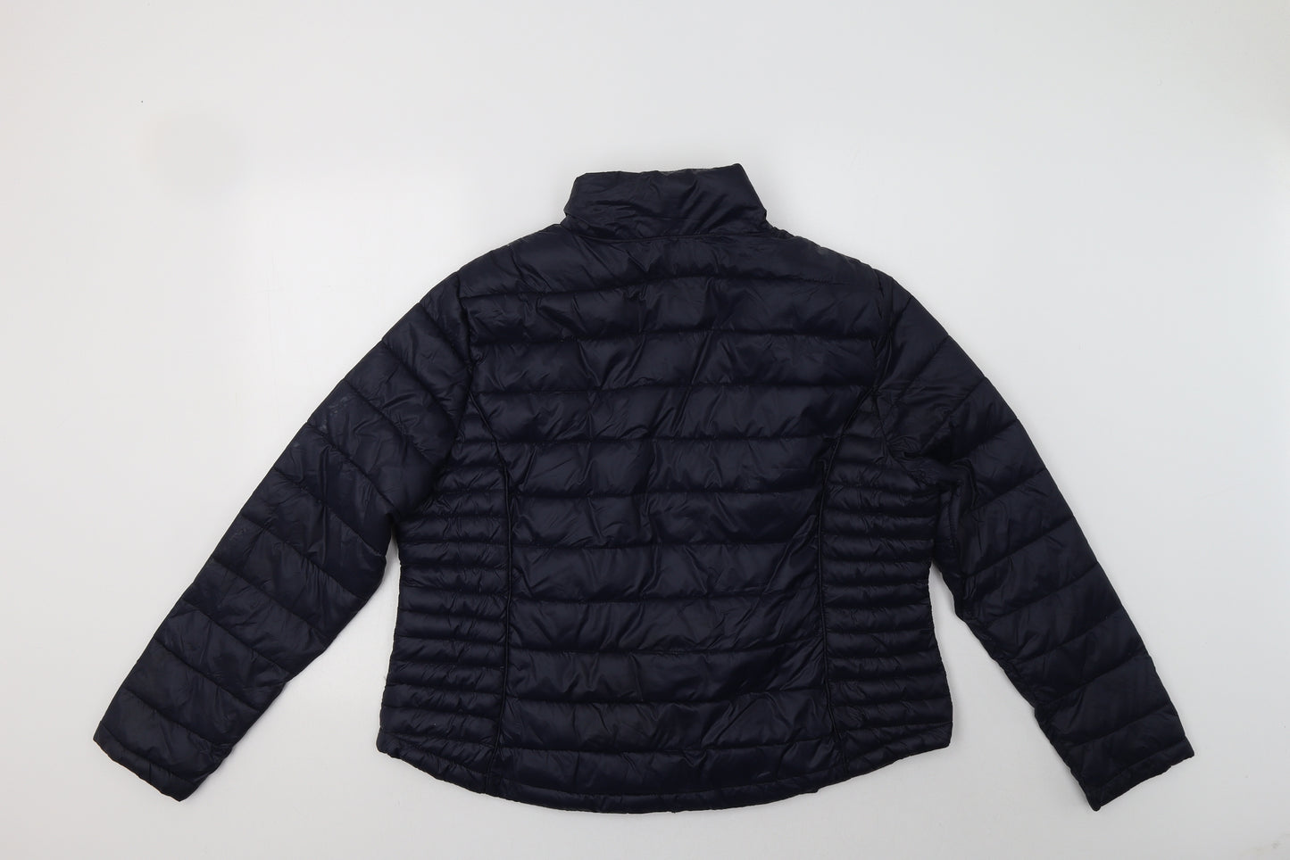 Primark Womens Blue   Quilted Jacket Size XL  Zip