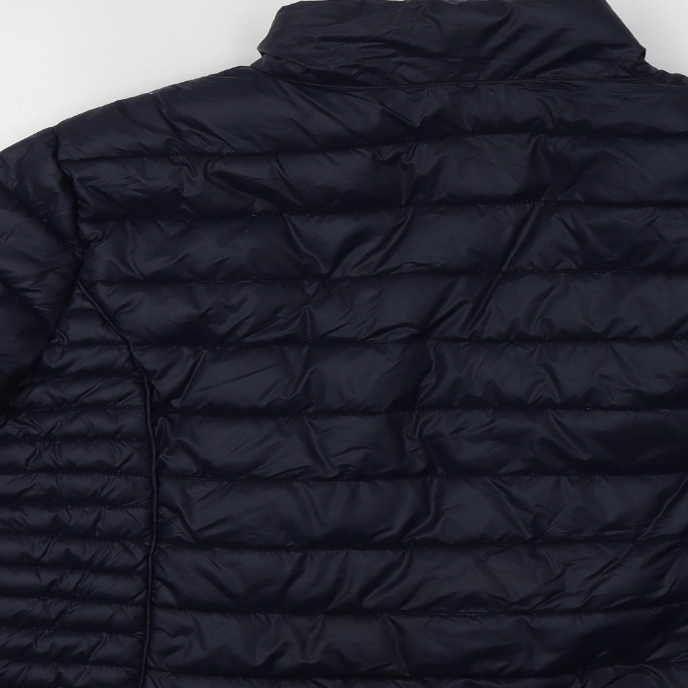 Primark Womens Blue   Quilted Jacket Size XL  Zip