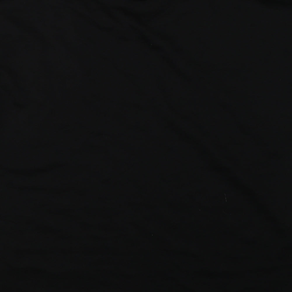 Jeff & Co Womens Black  Polyester Pullover Sweatshirt Size 18